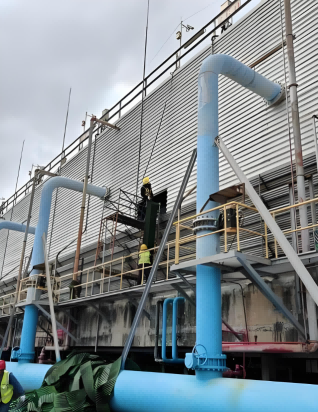 解密冷却塔填料径深的核心奥秘:从理论到实践的深度解析,如何通过精准设计冷却塔填料径深比实现能效突破与稳定运行