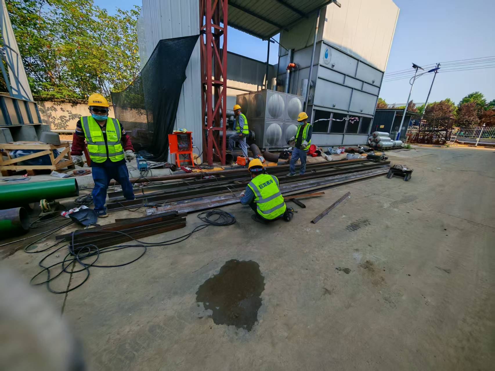 冷却塔填料长青苔问题的深度解析与防治指南：全面探讨冷却塔填料长青苔的成因及彻底解决方案